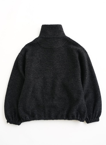 WOOL FLEECE TOPS 詳細画像 Charcoal Gray 2