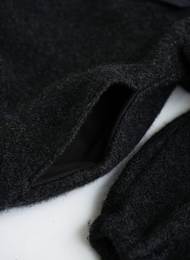 WOOL FLEECE TOPS 詳細画像 Charcoal Gray 6