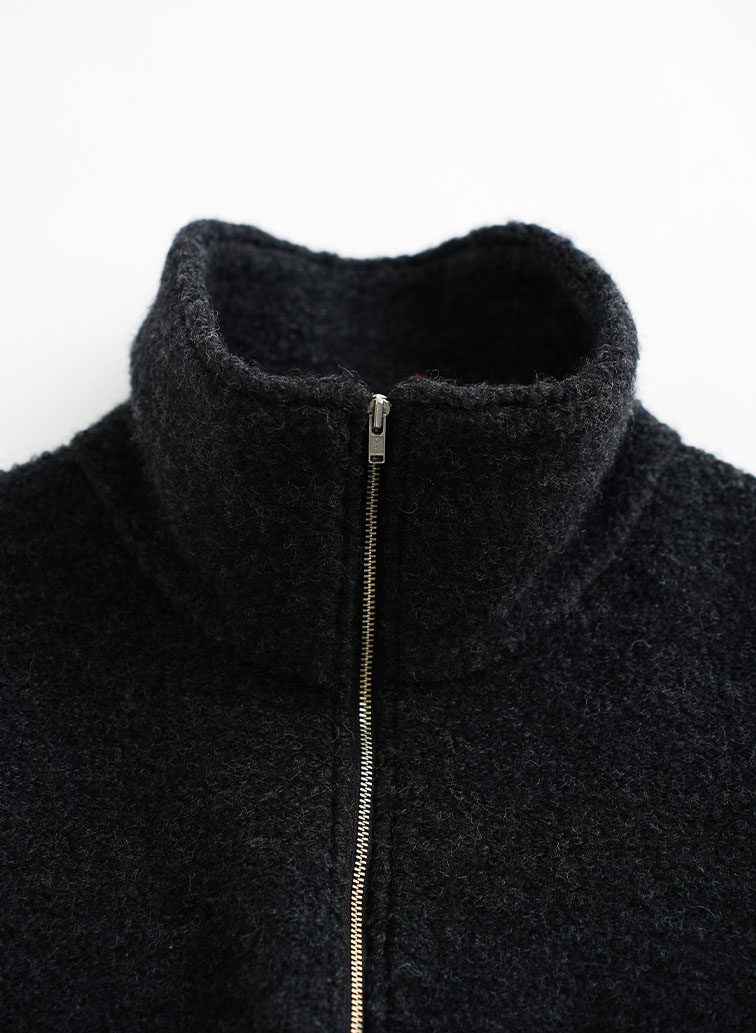 WOOL FLEECE TOPS 詳細画像 Charcoal Gray 3