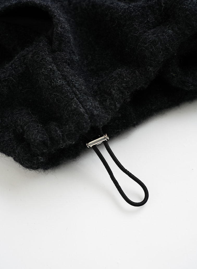 WOOL FLEECE TOPS 詳細画像 Charcoal Gray 5