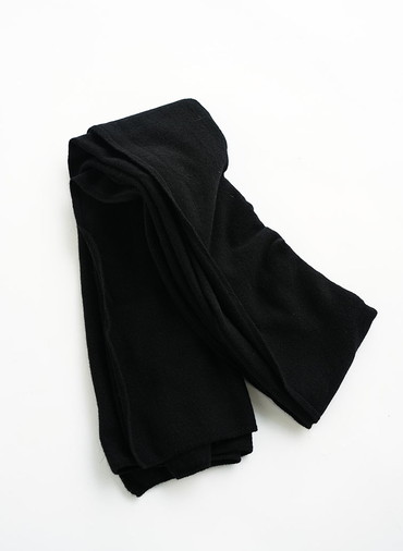KNIT SHAWL 詳細画像 Black 2