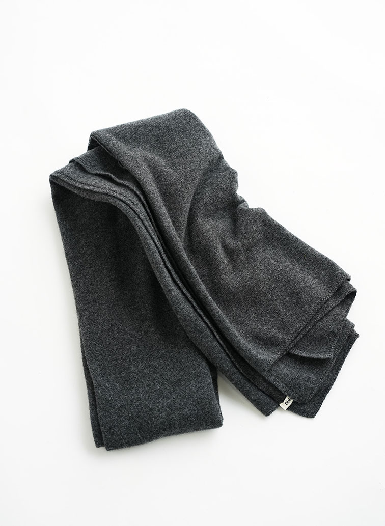 KNIT SHAWL 詳細画像 Gray 2