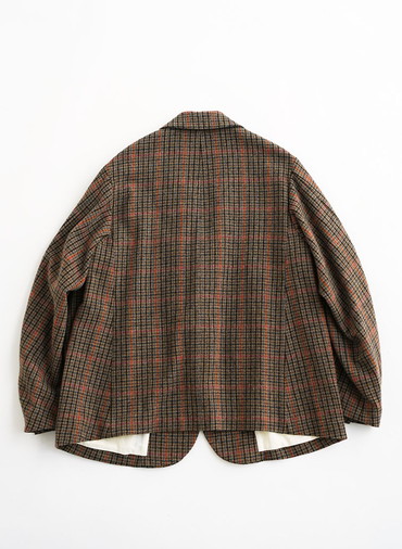 UNCONSTRUCTION JACKET（GUN CLUB CHECK） 詳細画像 Brown 2