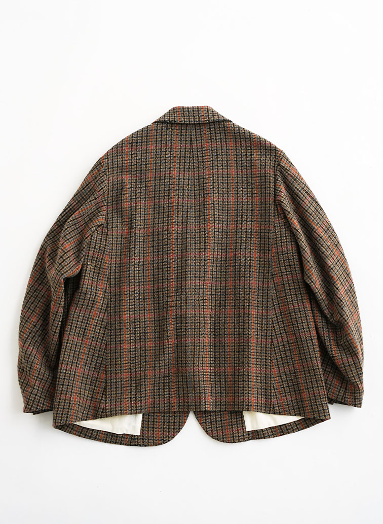 UNCONSTRUCTION JACKET（GUN CLUB CHECK） 詳細画像 Brown 2