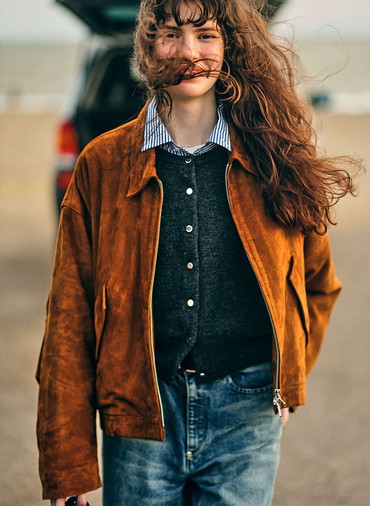 OXFORD BLOUSON 詳細画像 Brown 7
