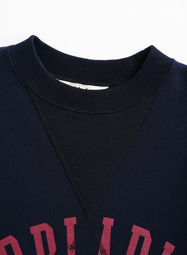 COLLEGE SWEAT DRESS 詳細画像 Navy 4
