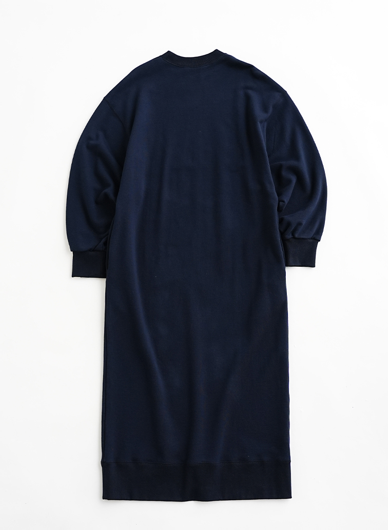 COLLEGE SWEAT DRESS 詳細画像 Gray 2
