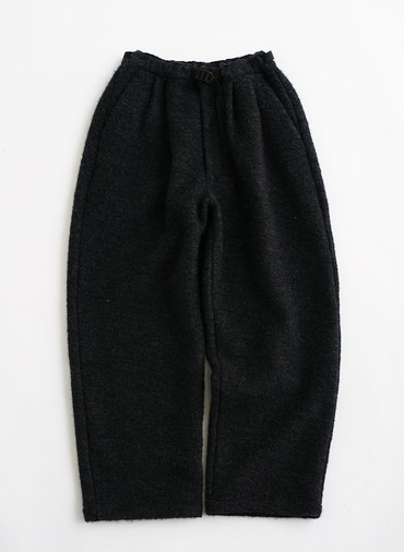 FINE PANTS（WOOL FLEECE ） 詳細画像 Charcoal Gray 1