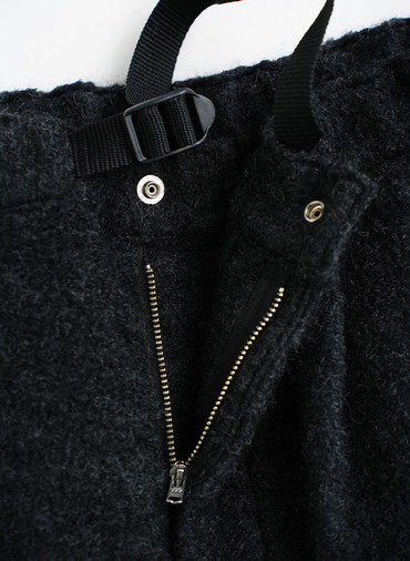 FINE PANTS（WOOL FLEECE ） 詳細画像 Charcoal Gray 3