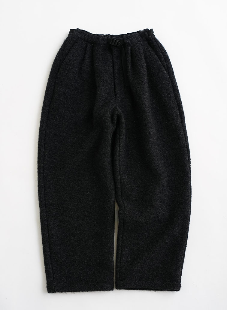 FINE PANTS（WOOL FLEECE ） 詳細画像 Charcoal Gray 1