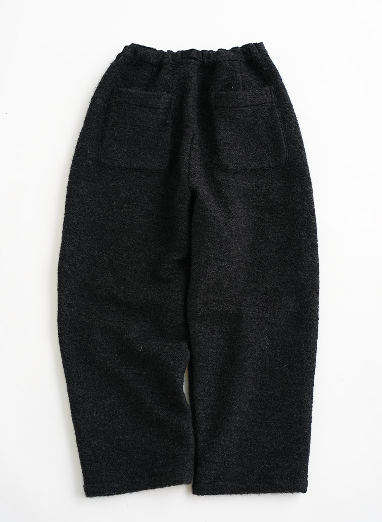 FINE PANTS（WOOL FLEECE ） 詳細画像 Charcoal Gray 2