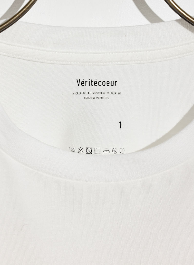 CLUÉL×Véritécoeur オリジナルプリントTee 詳細画像 White 4