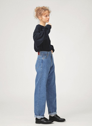 KAY HIGH WAIST JEANS 詳細画像 Blue 6