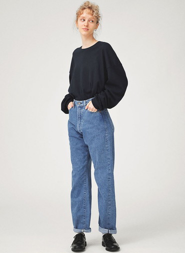 KAY HIGH WAIST JEANS 詳細画像 Blue 7