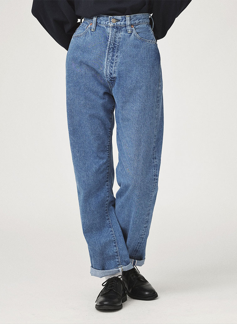 KAY HIGH WAIST JEANS 詳細画像 Blue 4