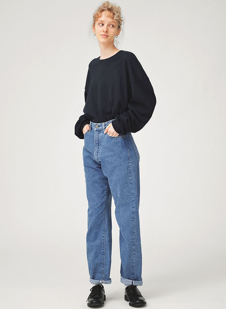 KAY HIGH WAIST JEANS 詳細画像 Blue 7