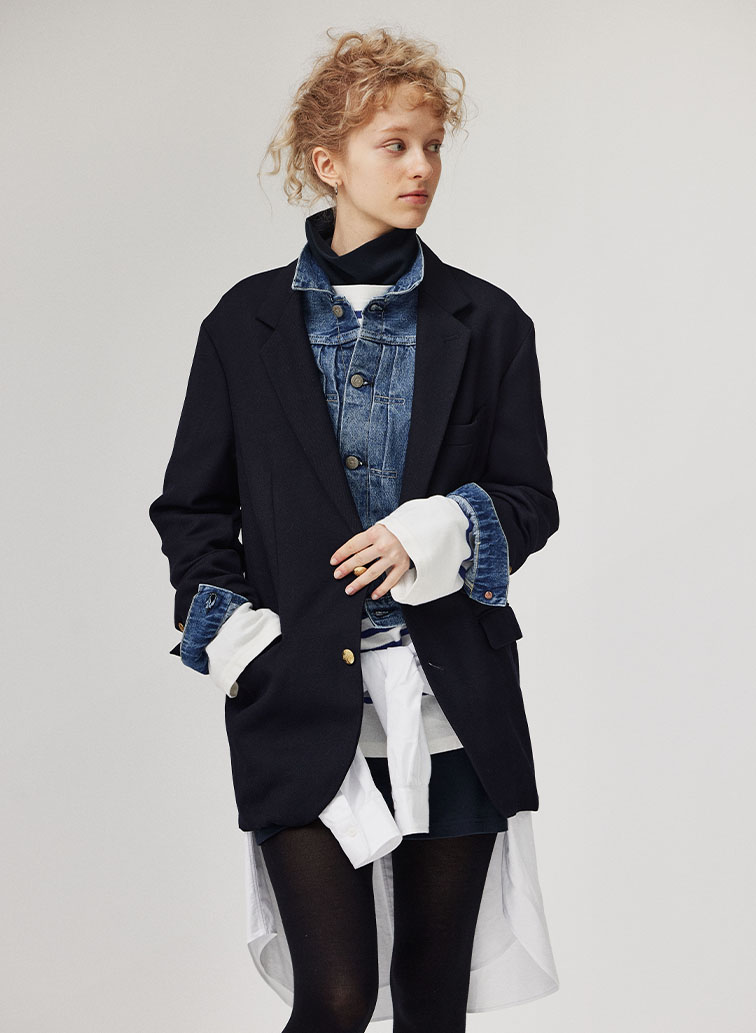 NAVY BLAZER 詳細画像 Navy 2