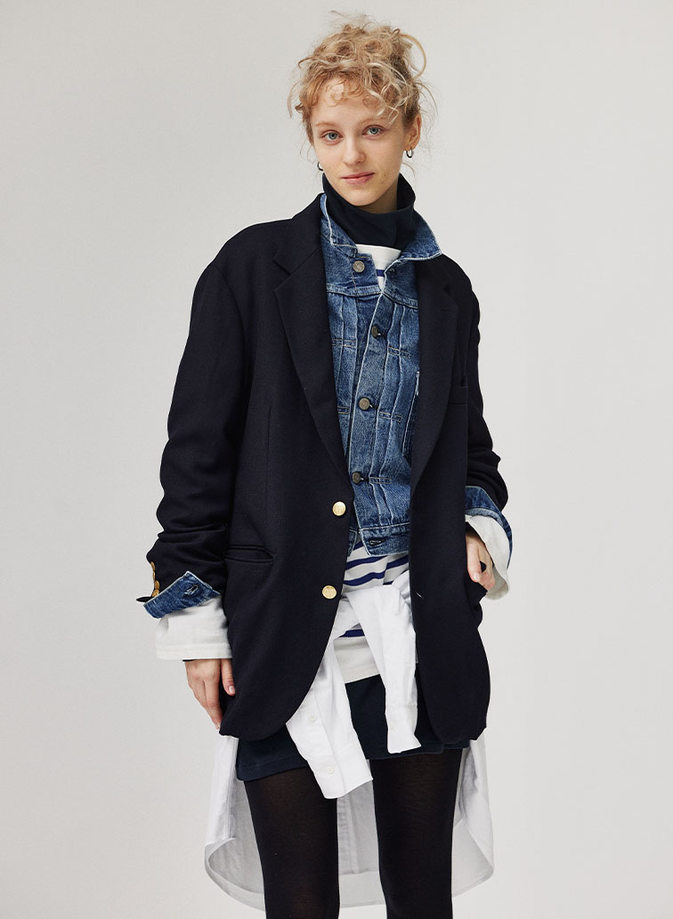 NAVY BLAZER 詳細画像 Navy 3