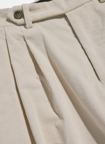 CORDUROY TROUSERS 詳細画像 Ivory 3