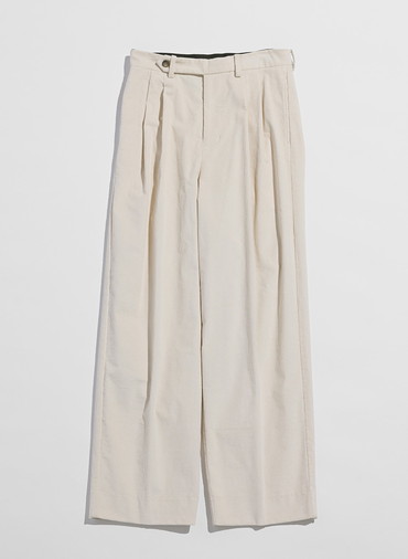 CORDUROY TROUSERS 詳細画像 Ivory 2