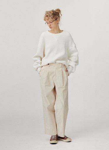 CORDUROY TROUSERS 詳細画像 Ivory 5