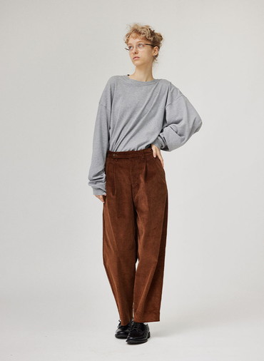 CORDUROY TROUSERS 詳細画像 Brown 4
