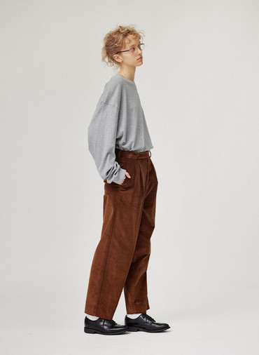 CORDUROY TROUSERS 詳細画像 Brown 6
