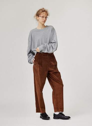 CORDUROY TROUSERS 詳細画像 Brown 7