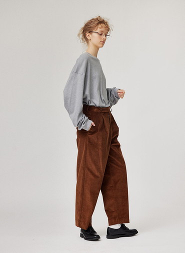 CORDUROY TROUSERS 詳細画像 Brown 8