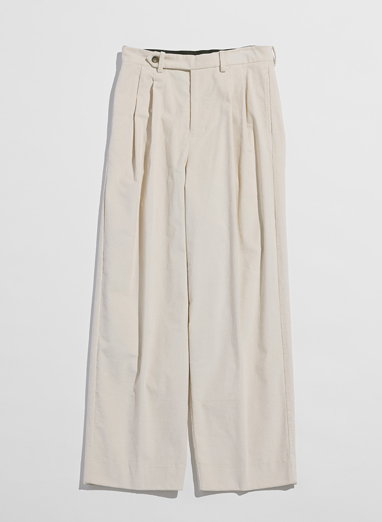 CORDUROY TROUSERS 詳細画像 Ivory 2