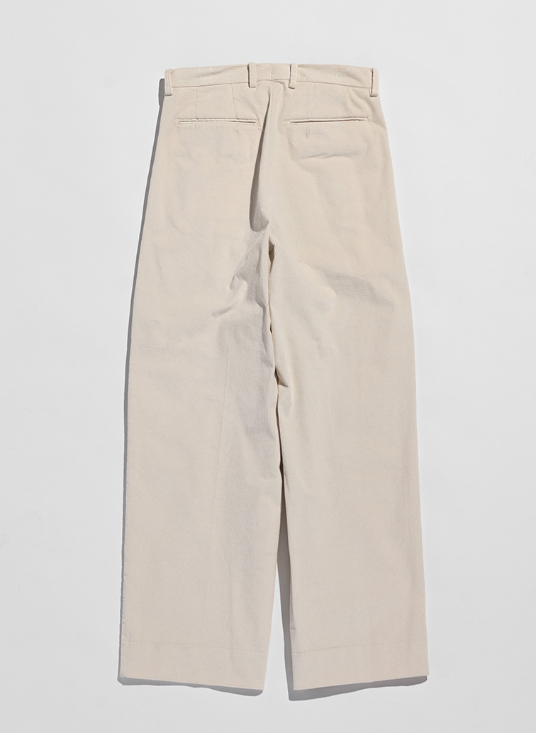 CORDUROY TROUSERS 詳細画像 Ivory 3
