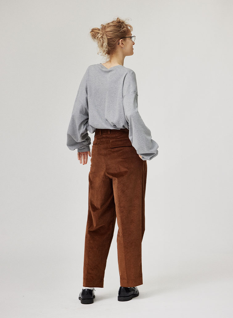 CORDUROY TROUSERS 詳細画像 Brown 9