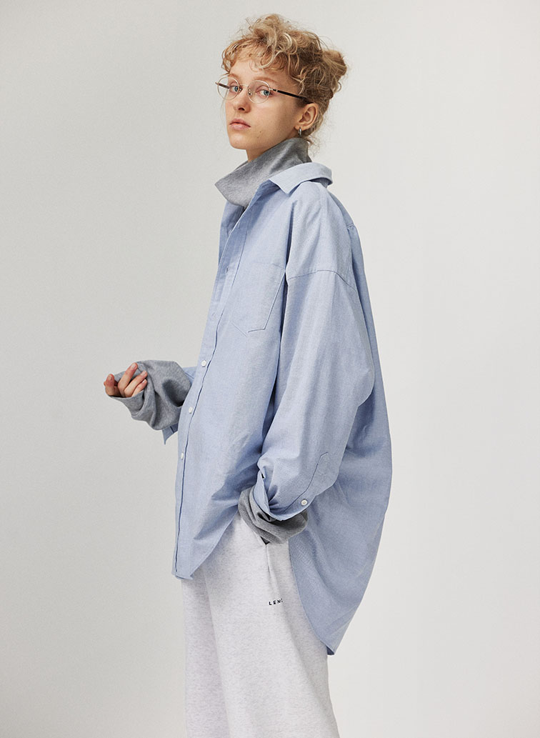 OXFORD SHIRTS 詳細画像 Saxe Blue 3