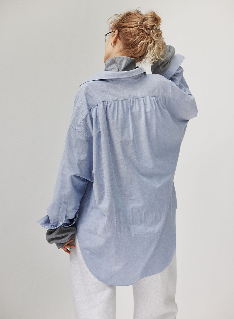 OXFORD SHIRTS 詳細画像 Saxe Blue 4