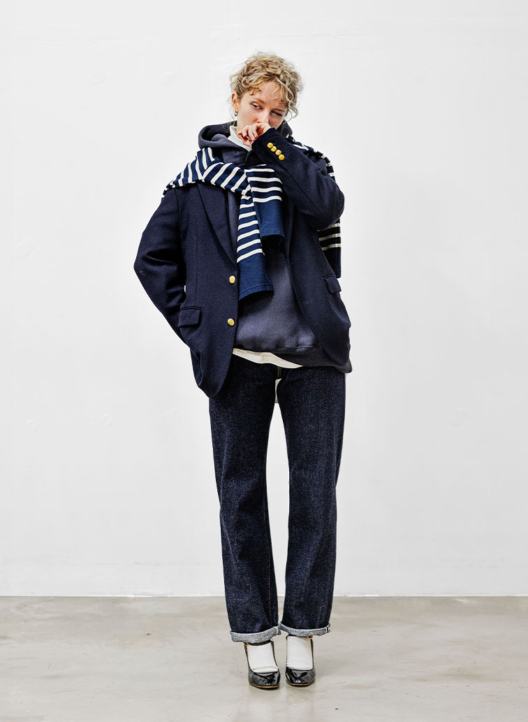 FOODIE 【FRENCH TERRY】 詳細画像 Navy 2