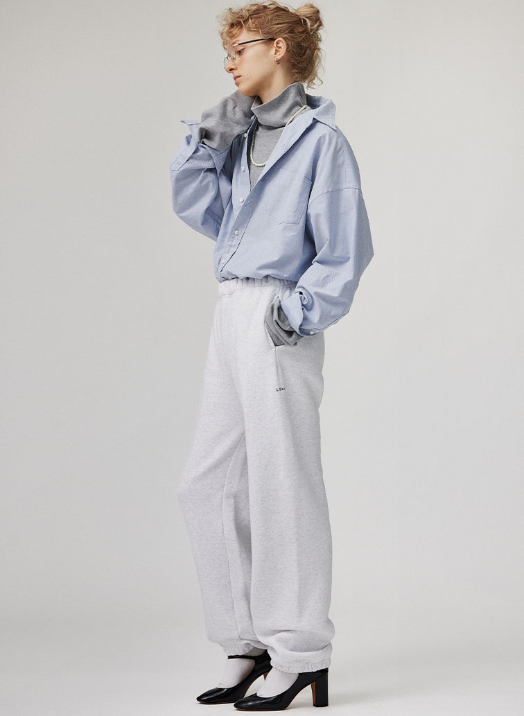 SWEAT PANTS 【FRENCH TERRY】 詳細画像 Oatmeal 2
