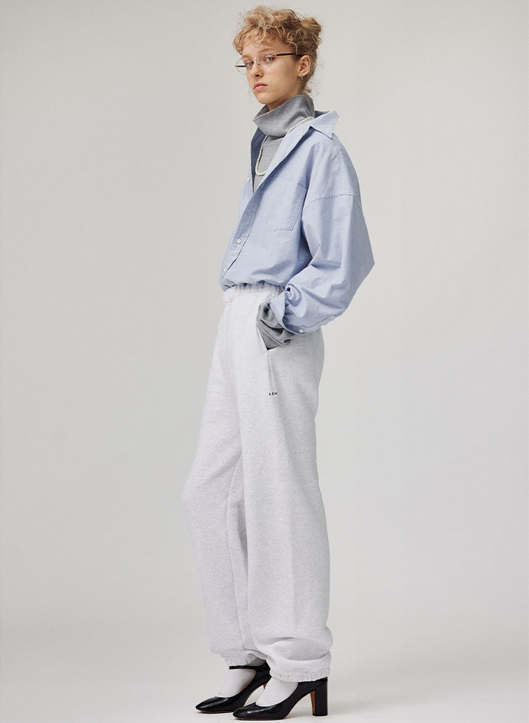 SWEAT PANTS 【FRENCH TERRY】 詳細画像 Oatmeal 3