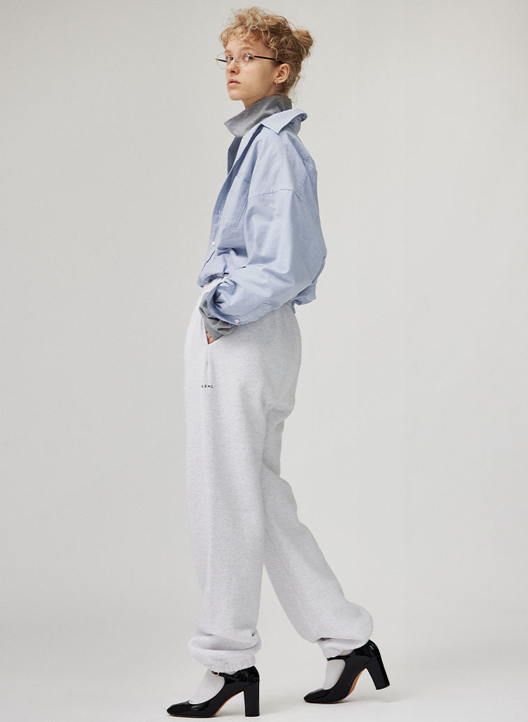SWEAT PANTS 【FRENCH TERRY】 詳細画像 Oatmeal 4