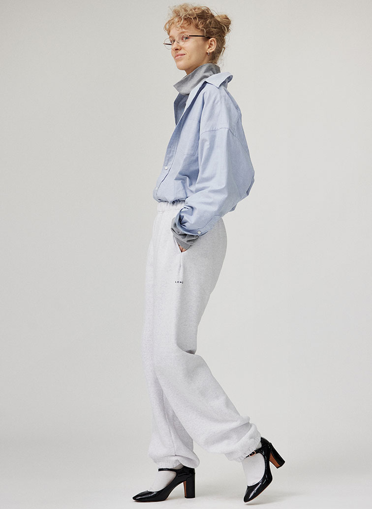 SWEAT PANTS 【FRENCH TERRY】 詳細画像 Oatmeal 5