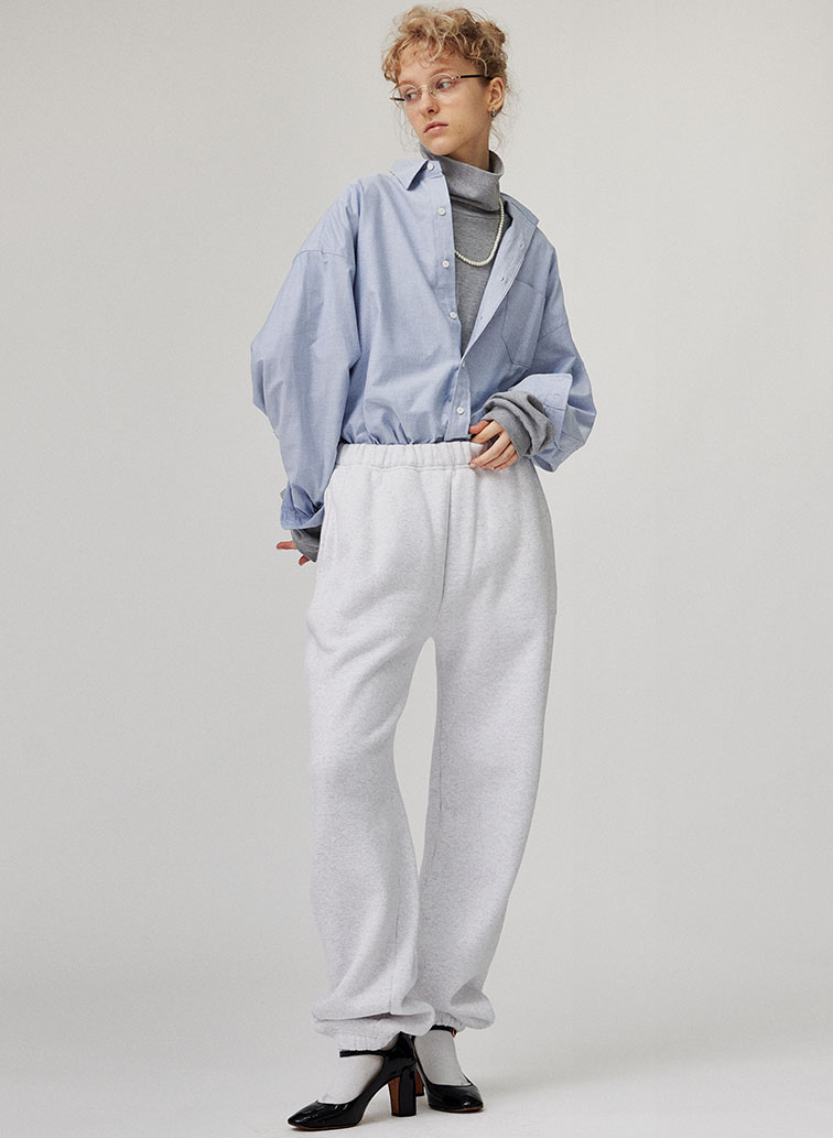 SWEAT PANTS 【FRENCH TERRY】 詳細画像 Oatmeal 8