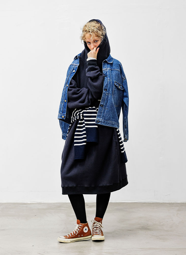 ONE PIECE FOODIE 【FRENCH TERRY】 詳細画像 Navy 10