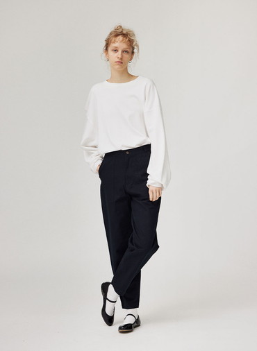 CREW NECK PULL OVER 詳細画像 White 2