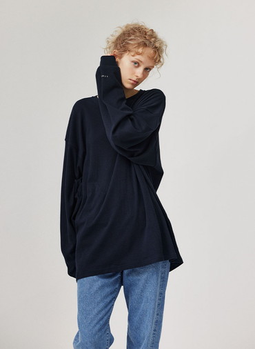 CREW NECK PULL OVER 詳細画像 Navy 2
