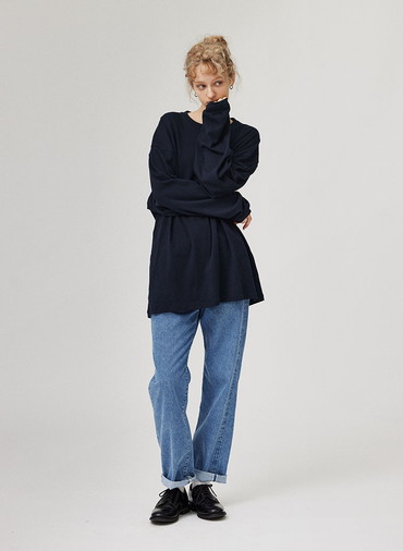 CREW NECK PULL OVER 詳細画像 Navy 6