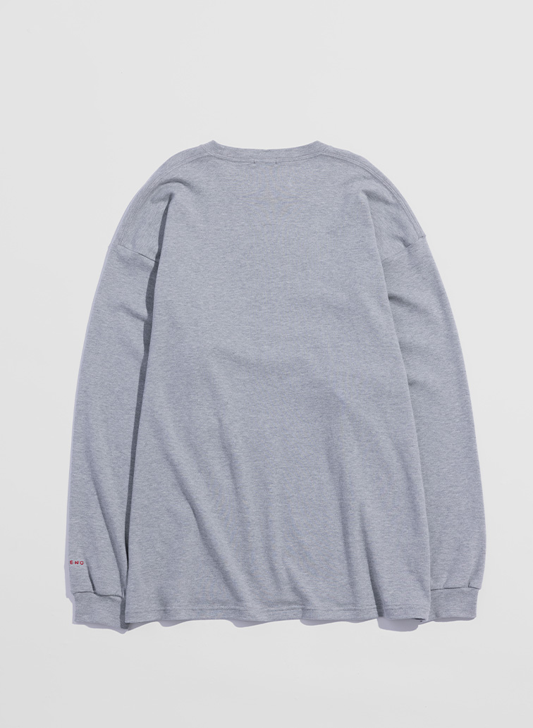 CREW NECK PULL OVER 詳細画像 White 2