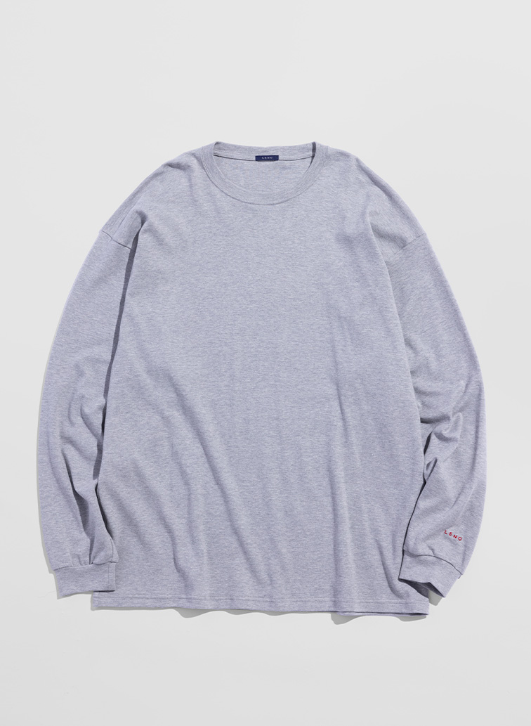 CREW NECK PULL OVER 詳細画像 Gray 1