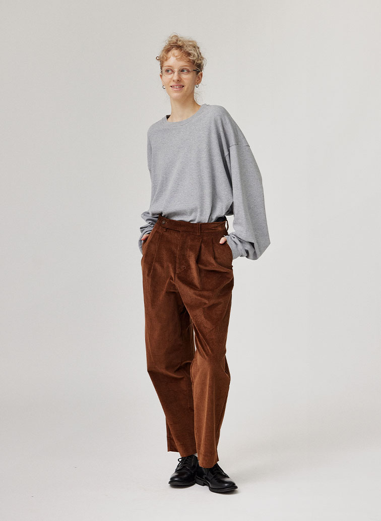 CREW NECK PULL OVER 詳細画像 Gray 6