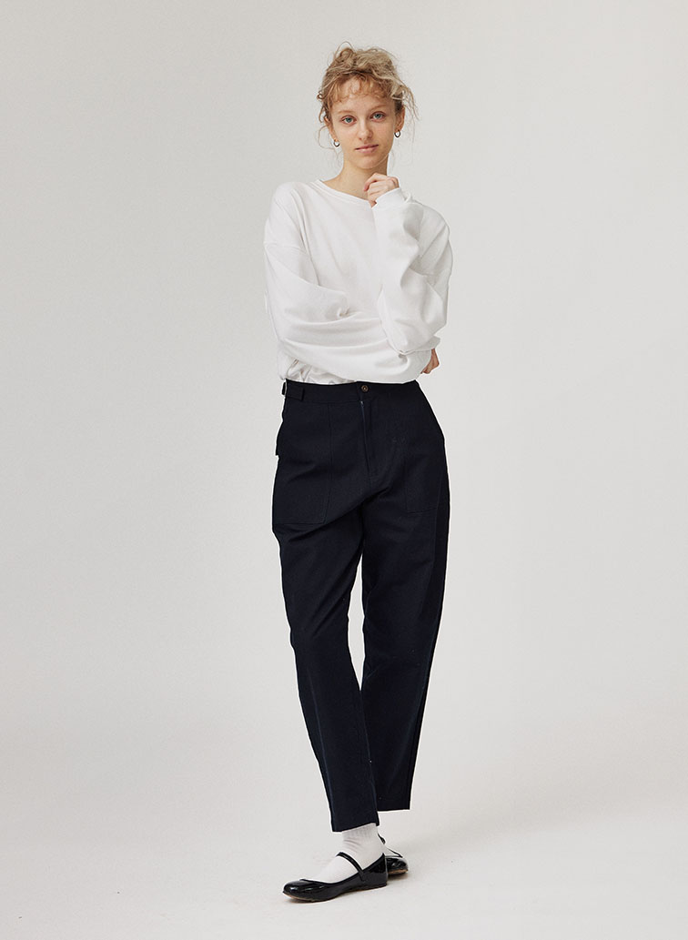 CREW NECK PULL OVER 詳細画像 White 6
