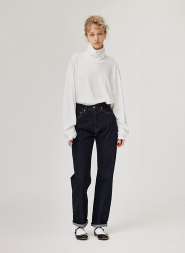 MOCK TURTLENECK PULL OVER 詳細画像 White 4