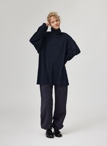 MOCK TURTLENECK PULL OVER 詳細画像 Navy 6